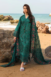 Hania Luxury Lawn By Imrozia Serene (SL-100 Kiswa)