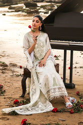 Hania Luxury Lawn By Imrozia Serene (SL-115 Elysia)