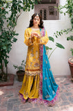 Saanjh Organza Embroidered collection By Razab - Qareena (SJH-04)