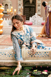Saanjh Organza Embroidered collection By Razab - Zabt (SJH-02)