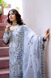 Saanjh Organza Embroidered collection By Razab - Zabt (SJH-07)