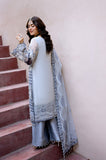 Saanjh Organza Embroidered collection By Razab - Zabt (SJH-07)