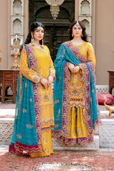 Saanjh Organza Embroidered collection By Razab-Qareena_SJH-04
