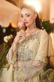 ROYALE TEA AFFAIR CHIFFON UNSTITCHED COLLECTION'26 ( MPC-26-208-Pastle Sunshine )