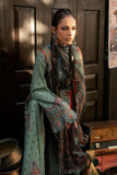 3 Piece Unstitched Embroidered Dobby Linen Suit By M.Prints Vol-31 ( 02-A )