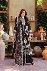 Maryam Hussain Luxury lawn`26 (Noir)
