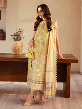 Mehroze Luxury Lawn '25 By Bin ilyas (97 - B)