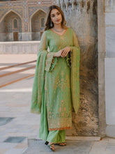 AL Kousar Festive Chiffon Collection 2026 by AHMAD EMBROIDERY (DD-07)