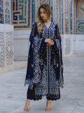 AL Kousar Festive Chiffon Collection 2026 by AHMAD EMBROIDERY (DD-08)