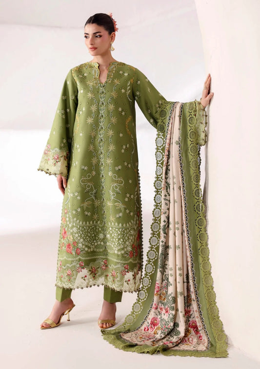 Seraphine Edit 26 Winter By Naqsh ( Olive Green-00269 )