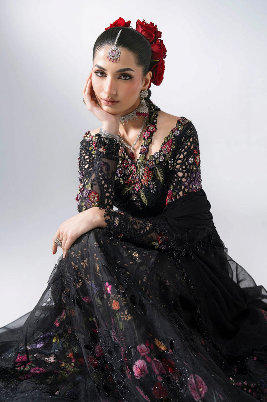 Mbroidered By Maria.b Wedding Formals - BD-3101-Obsidian Garden-Default