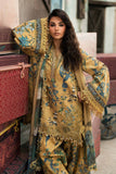 3 Piece Unstitched Embroidered Dobby Linen Suit By M.Prints Vol-31 ( 06-A )