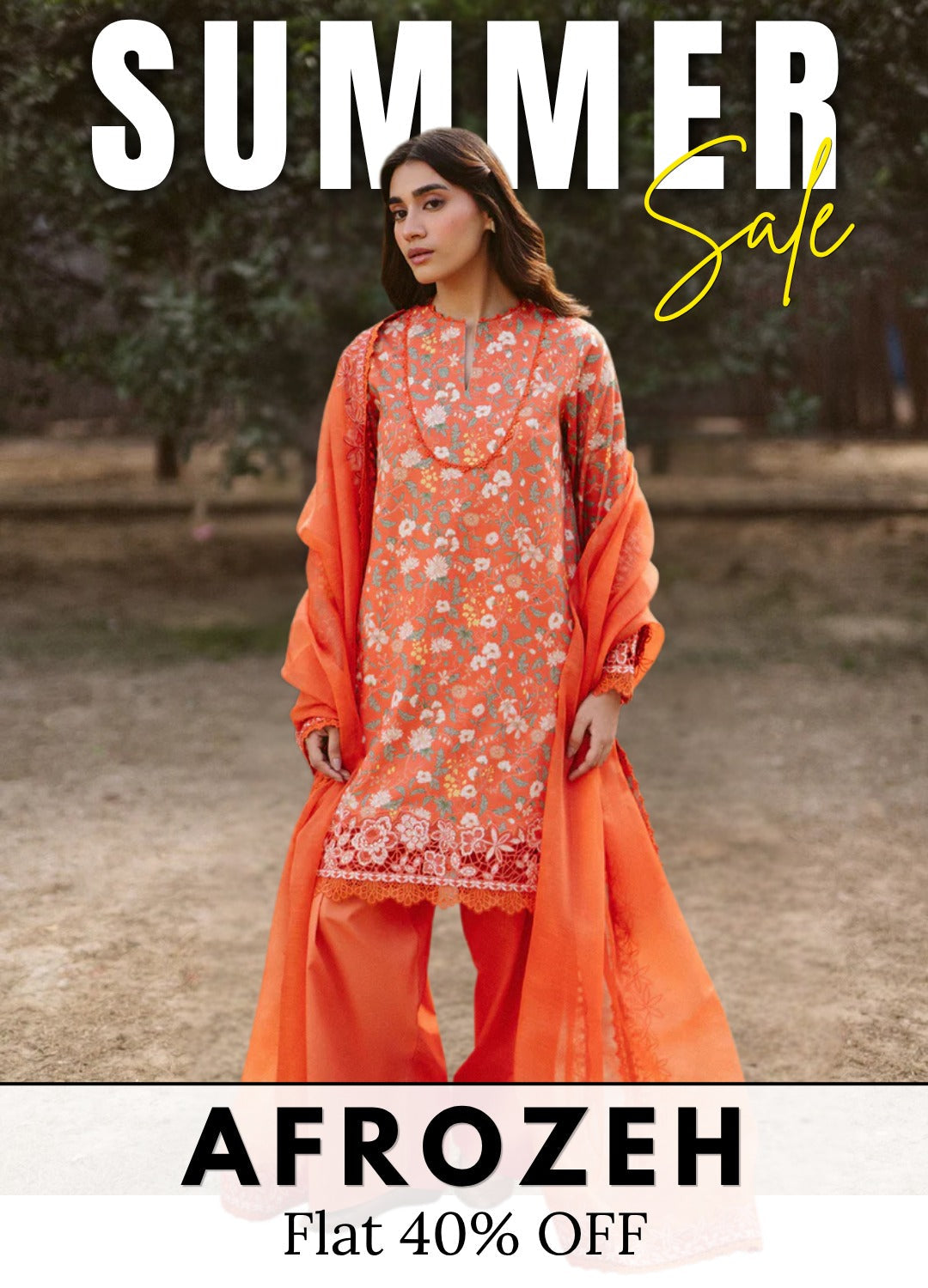 Afrozeh Luxury Lawn