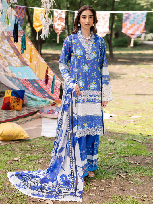 Schiffli Prinkari By Rajbari lawn Collection'25 06