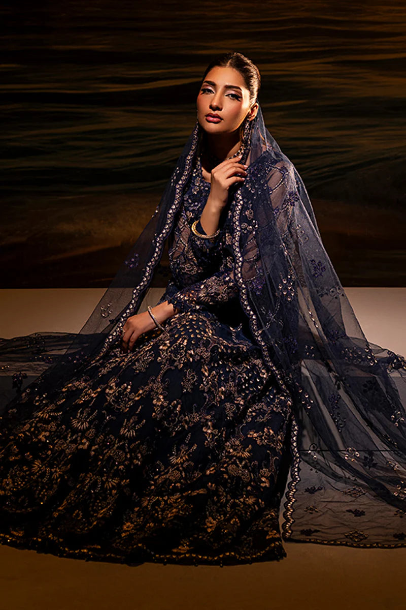 Riwaayat Luxury Formals'25 by Lavish JEWEL BLUE