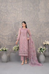 Dilkash Embroidered Fancy Organza D-4272 - Vol-2