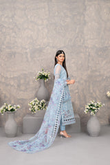 Dilkash Embroidered Fancy Organza D-4275 - Vol-2