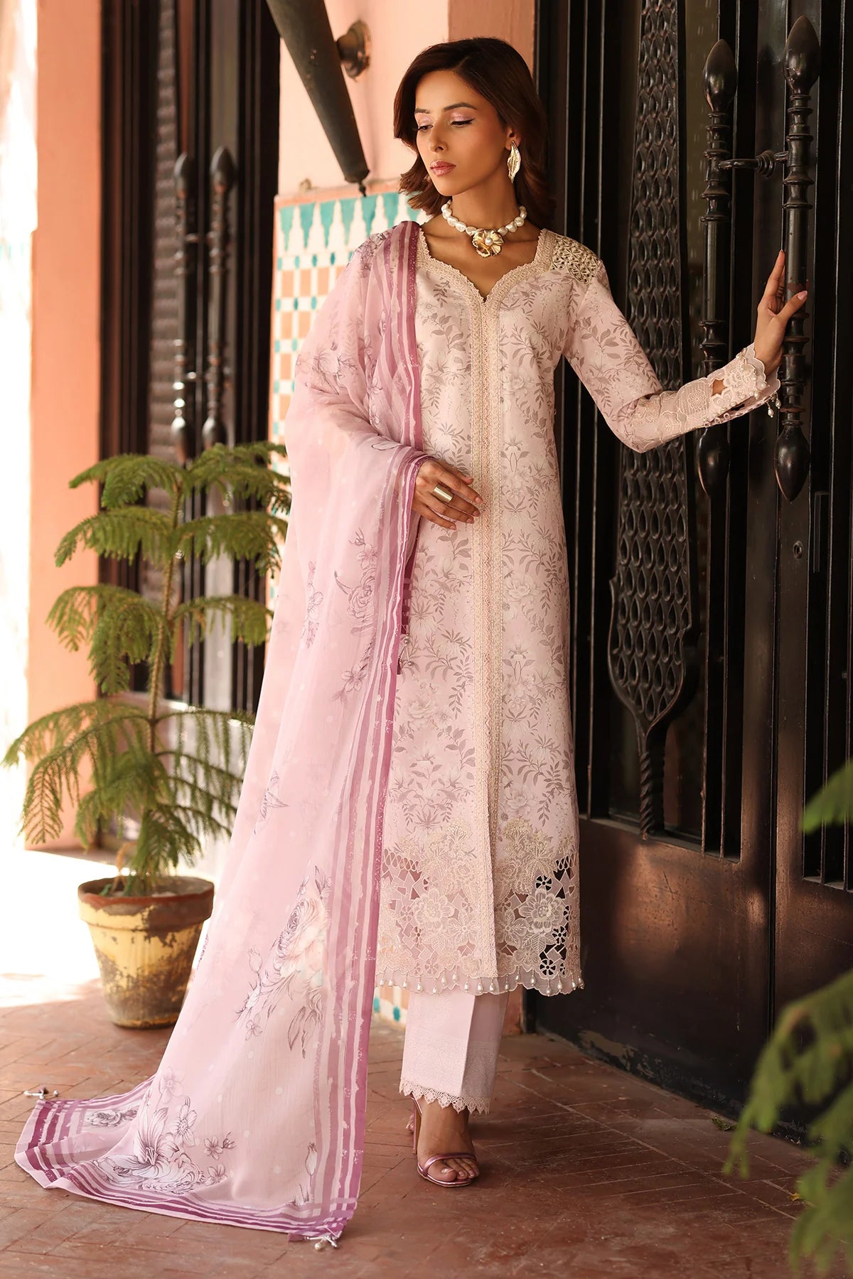Embroidered Printed Festive Lawn by Alizeh D-AF-EPL-7040-ARUNA