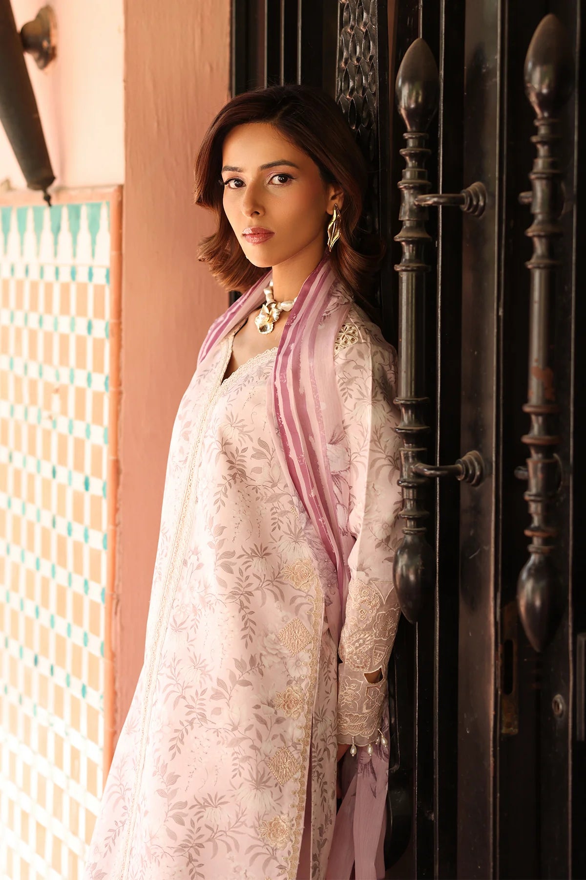 Sheen By Alizeh Embroidered Printed`25 D10-ARUNA