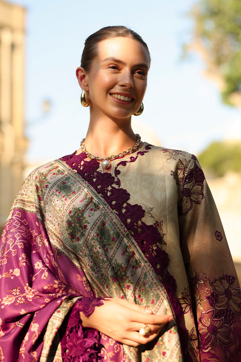 Carnation Luxury Shawl Edit'25 By Rang Rasiya ( Chai )