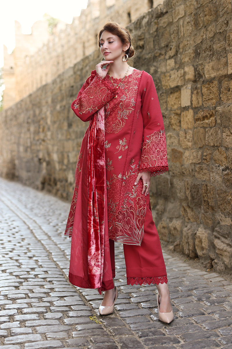 Carnation Luxury Shawl Edit'25 By Rang Rasiya ( Cold Brew )