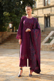 Carnation Luxury Shawl Edit'25 By Rang Rasiya ( Espresso )
