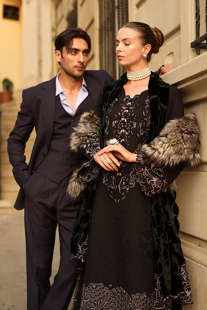 Carnation Luxury Shawl Edit'25 By Rang Rasiya ( Cortado )