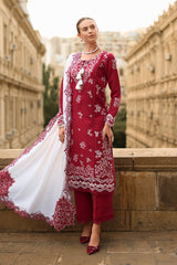 Carnation Luxury Shawl Edit'25 By Rang Rasiya ( Rose )