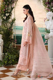 Tea Affair Embroidered Chiffon by Maria.B (MPC-26-104-Peach Pink)