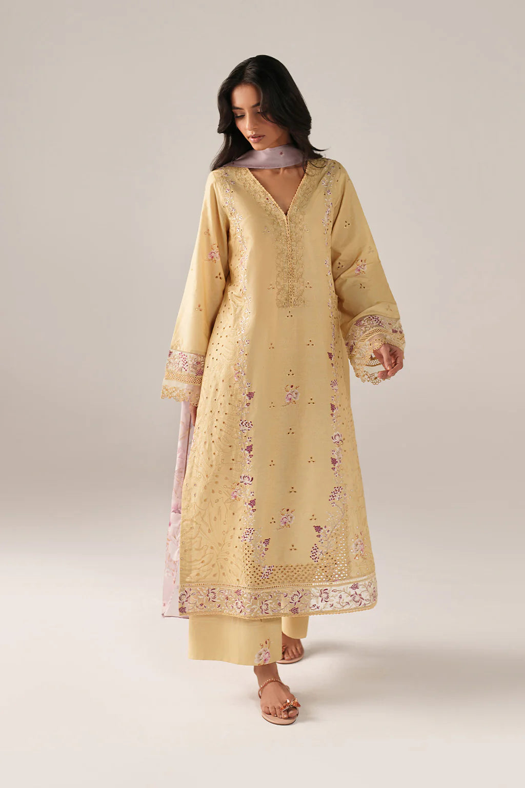 Iznik Embroidered Lawn (SS-11)