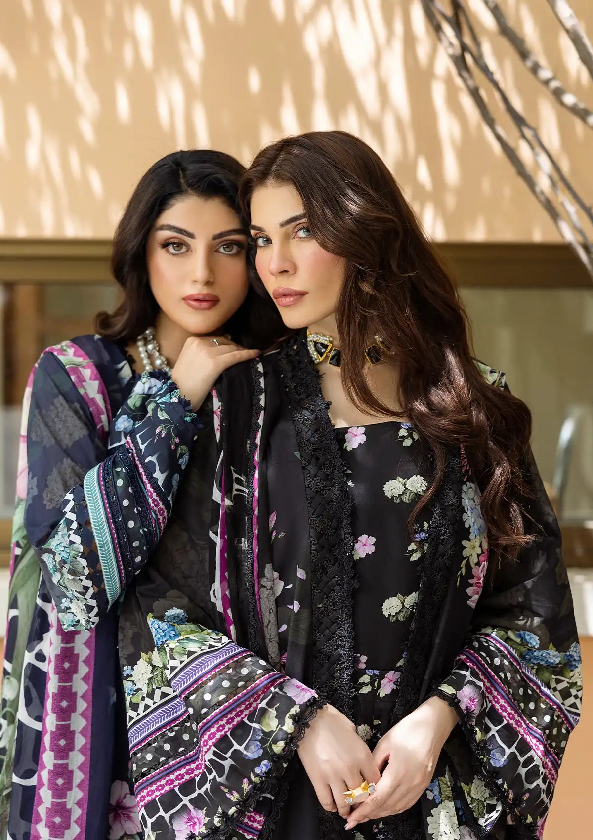 Elaf Prints Lawn'25 EPS-4B TWILIGHT GARDEN