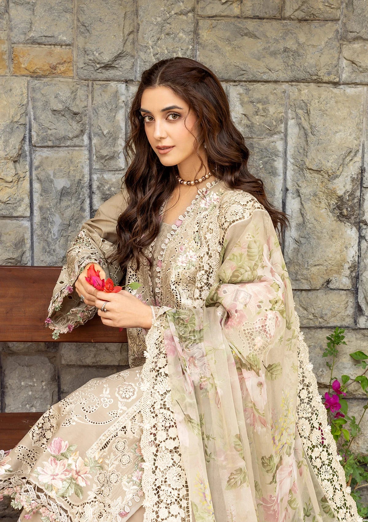LUXURY LAWN BY ELAF PREMIUM (ELY-2A CAMELLIA)