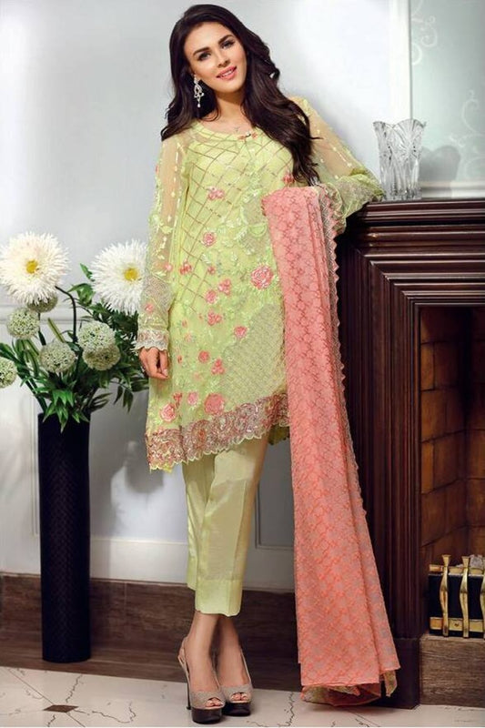 Luxury Chiffon Collection by Iznik (IZK-03 Lime Orchid)