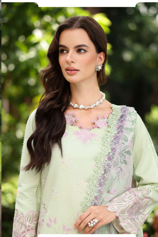 Meharma Summer Embroidered Edit '26 By Rang Rasiya ( Orchid )