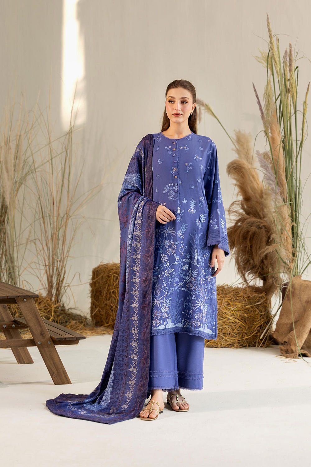 Winter Edit Vol.1 '25 By Sobia Nazir ( Design 1B )