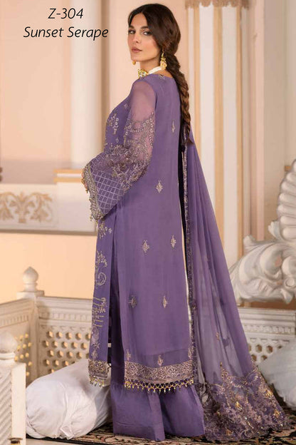 Luxury Chiffon Vol 3 Collection By Zarsha Z-304