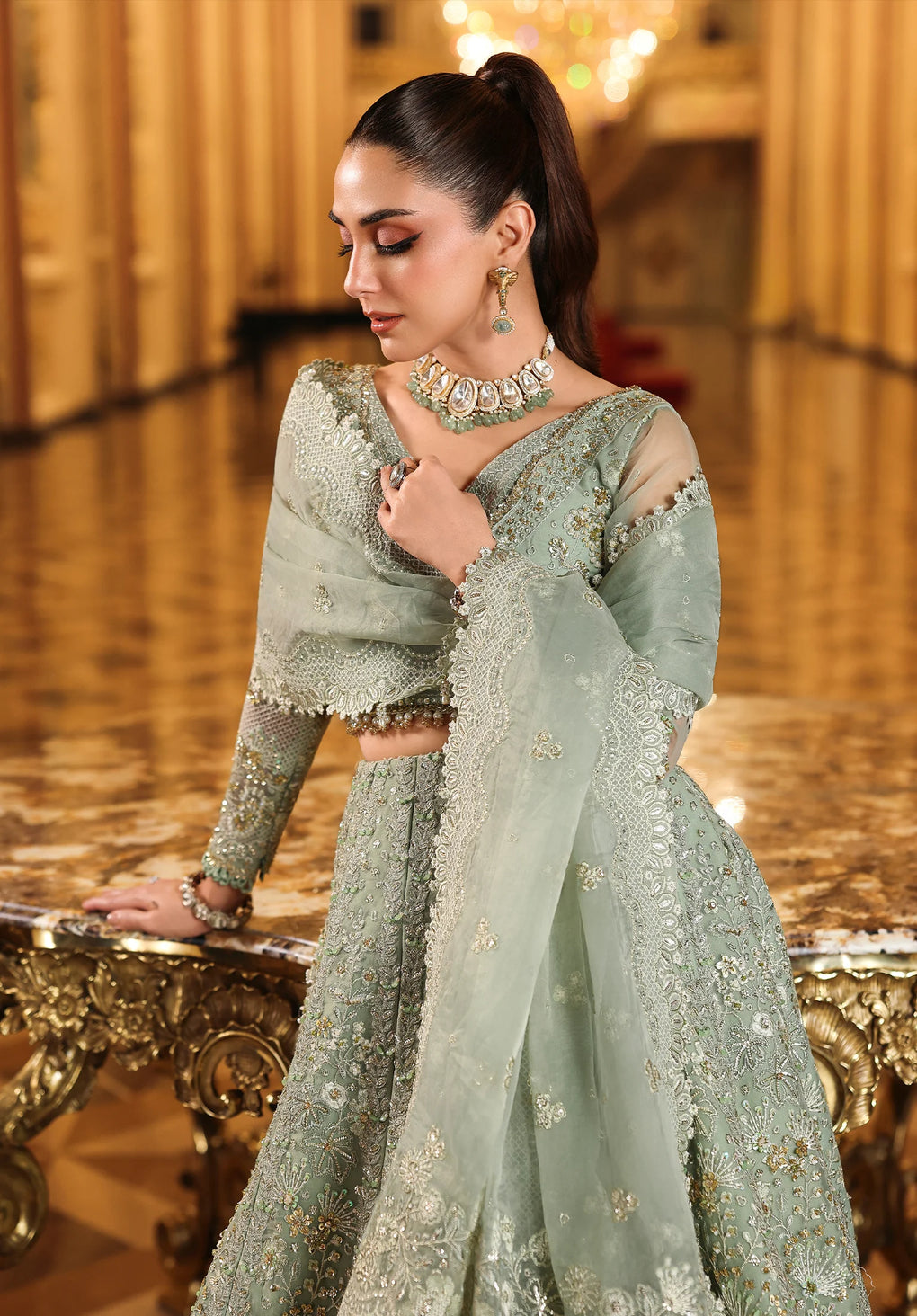ELAF STARDOM FORMAL HANDWORK 25 ( ESH-03 LIME LIGHT )