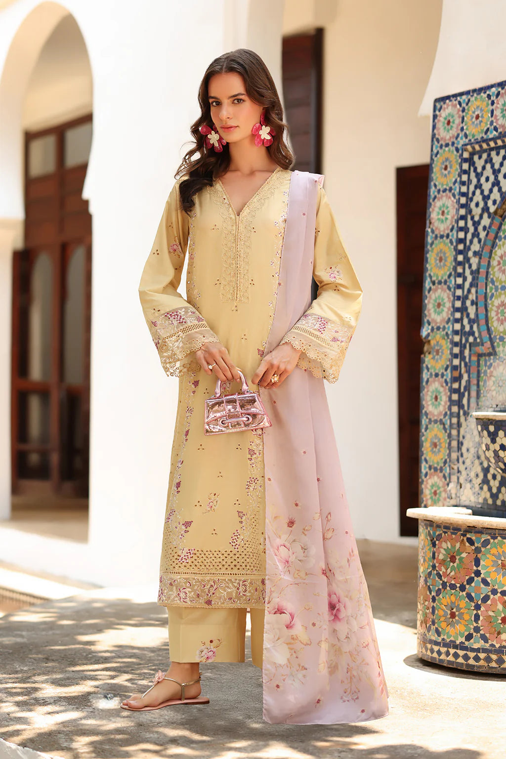 Iznik Embroidered Lawn (SS-11)