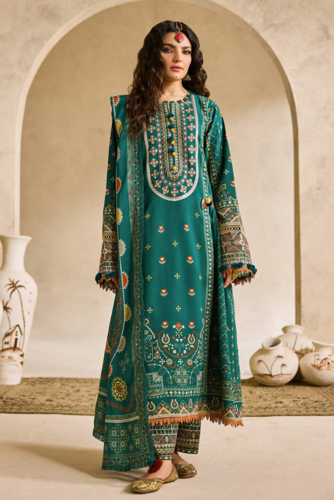 ONE Nation by Florent Embroidered Winter Collection 2025 (D-01)