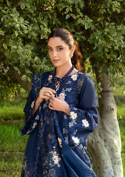 LUXURY LAWN BY ELAF PREMIUM (ELY-4B BLUE BELLE)