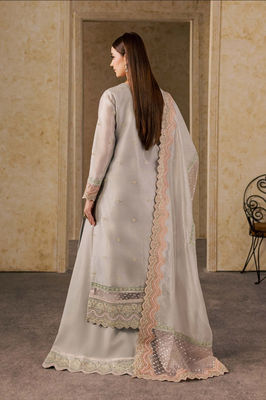 Heirloom Edit-I By Maryum And Maria Luxury Unstitched Collection (SILVERED MIST MSU 6938)