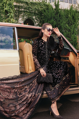 3 Piece Unstitched Embroidered Palachi Suit ( WL-1301 )