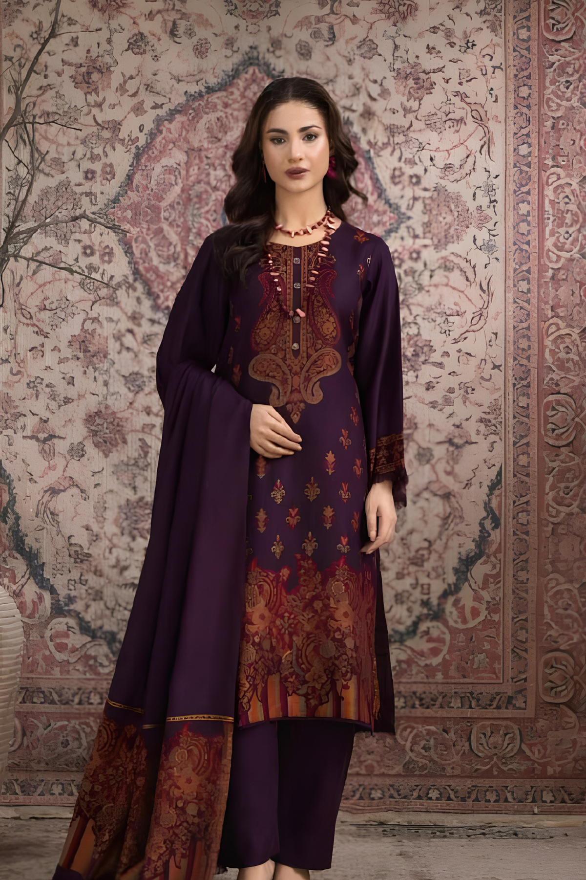 Pashmina Kani By Peridot ( PR-607)