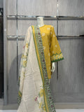 3Pc  Ready To Wear Khaddar By Sadabahar (D-03)
