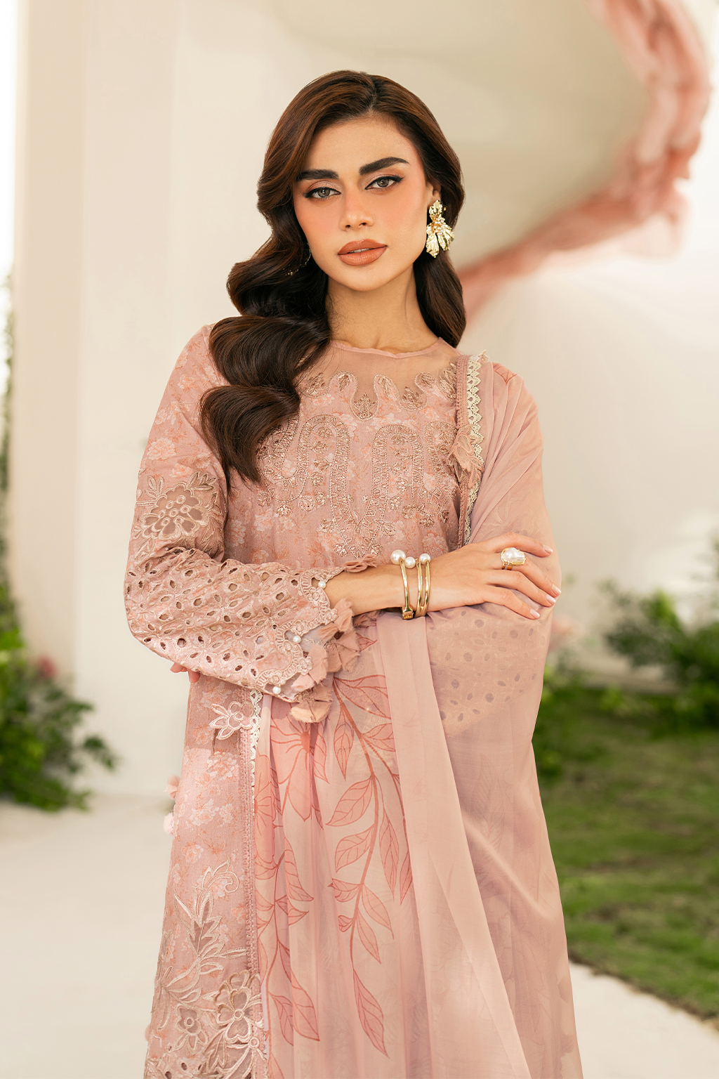 Iznik Festive Embroidered Lawn Edition '25 IFE-12