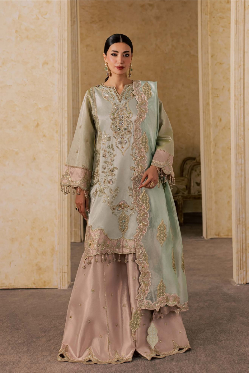 Heirloom Edit-I By Maryum And Maria Luxury Unstitched Collection (GILDED SAGE MSU 6932)