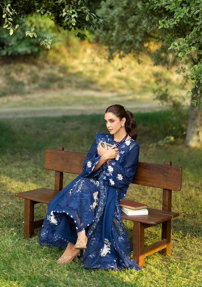 LUXURY LAWN BY ELAF PREMIUM (ELY-4B BLUE BELLE)