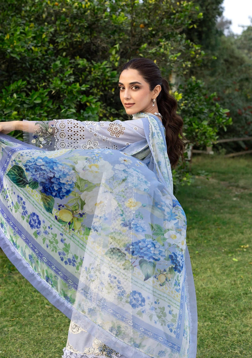 LUXURY LAWN BY ELAF PREMIUM (ELY-12 SKY BLISS)