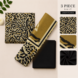 3pc digital printed lawn D-32