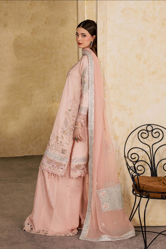 Heirloom Edit-I By Maryum And Maria Luxury Unstitched Collection (PASTEL REVERIE MSU 6936)